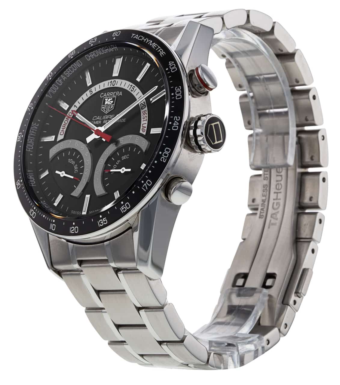 Tag Heuer Carrera Black Dial Black Sub Dials Dial